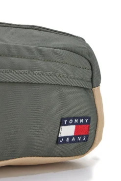 Marsupio con Doppia Cerniera TOMMY DAILY BUMBAG Verde