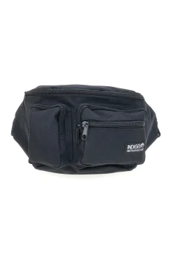 Marsupio nero con tasche zip Indigeno metropolitano IM-21050-A