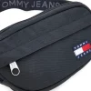 Marsupio nero in tessuto con logo Tommy Jeans Daily Bumbag
