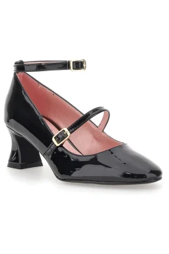 Mary Jane in vernice nera con cinturino alla caviglia PITTARELLO GLAM 3622