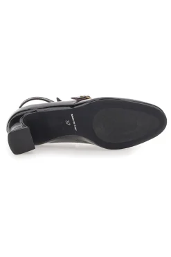 Mary Jane in vernice nera con cinturino alla caviglia PITTARELLO GLAM 3622