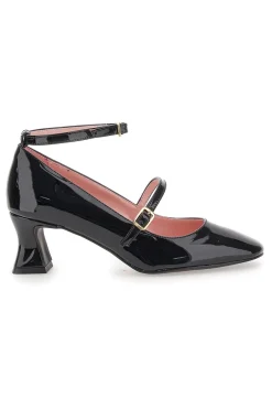 Mary Jane in vernice nera con cinturino alla caviglia PITTARELLO GLAM 3622