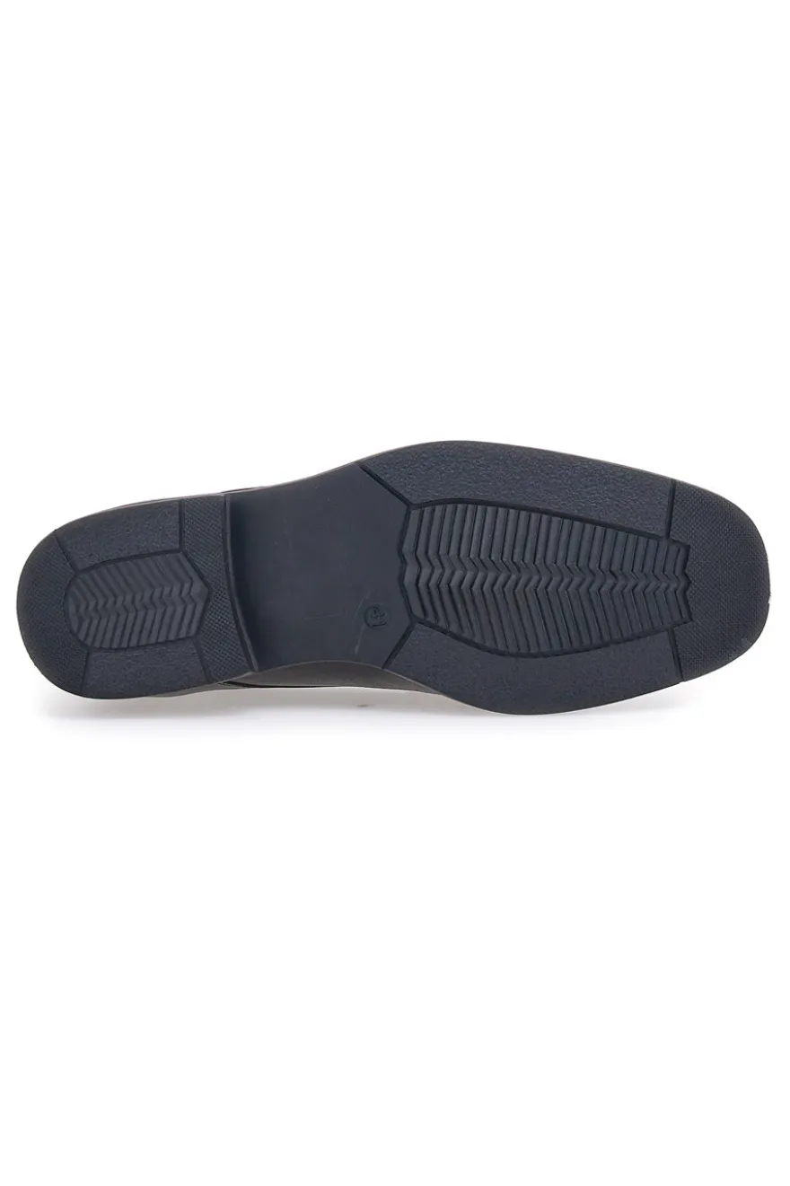 Max Dillan 01 Schwarze Schnürschuhe aus echtem Leder