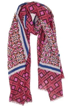 Maxi Foulard Fuxia Da Donna GianMarco Venturi 62926