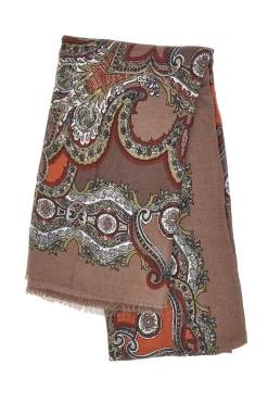 Maxi Foulard Marrone Da Donna GianMarco Venturi 66157