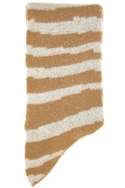 Maxi Sciarpa Beige da Donna A Righe Pittarello 1198/D
