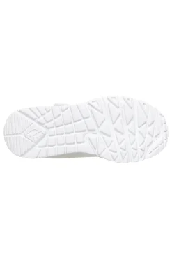 Mädchen weiße Turnschuhe Skechers Uno Lite Star Icon