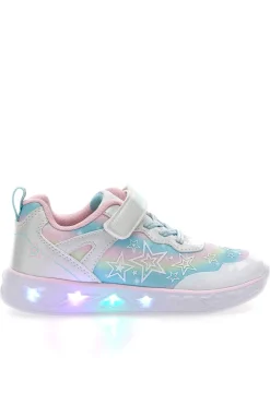 Mehrfarbige Schuhe mit Lichtern und Riemen Pitt Kinder 11325