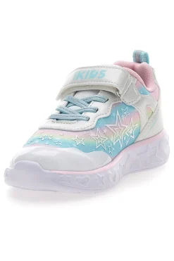 Mehrfarbige Schuhe mit Lichtern und Riemen Pitt Kinder 11325