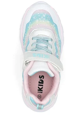 Mehrfarbige Schuhe mit Lichtern und Riemen Pitt Kinder 11325