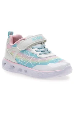 Mehrfarbige Schuhe mit Lichtern und Riemen Pitt Kinder 11325