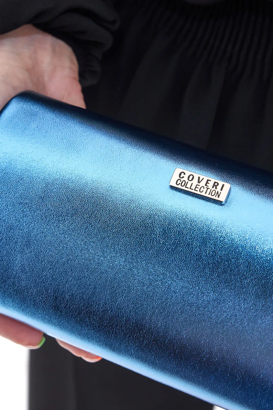Mini Bag Antracite con Glitter Coveri Collection 0189