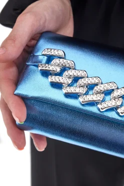Mini Bag Antracite con Glitter Coveri Collection 0189