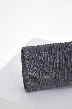 Mini Bag Antracite con Glitter Coveri Collection 0189