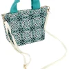 Mini bag mare verde con tracolla Basile BA23740