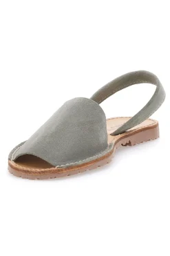 Minorchine verdi in pelle con fascia chiusa MIO TEMPO 35