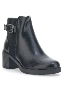 Mio Tempo 337 Schwarze Stiefeletten
