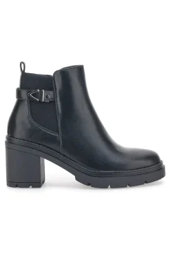 Mio Tempo 376 Stiefeletten mit Absatz Schwarz