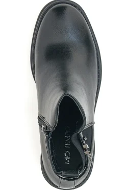 Mio Tempo 376 Stiefeletten mit Absatz Schwarz