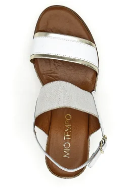 Mio Tempo Keilsandalen 263045 Weiß