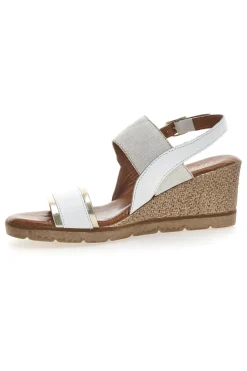 Mio Tempo Keilsandalen 263045 Weiß