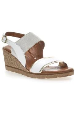 Mio Tempo Keilsandalen 263045 Weiß