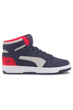 Mittelhohe Puma Rebound Layup Sl Jr blaue Turnschuhe