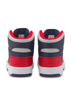 Mittelhohe Puma Rebound Layup Sl Jr blaue Turnschuhe
