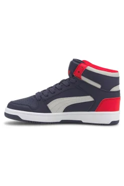 Mittelhohe Puma Rebound Layup Sl Jr blaue Turnschuhe