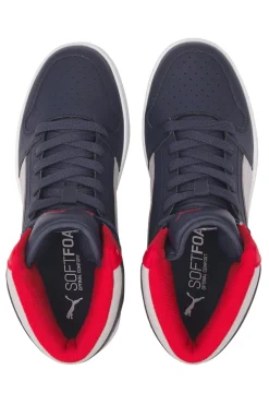 Mittelhohe Puma Rebound Layup Sl Jr blaue Turnschuhe