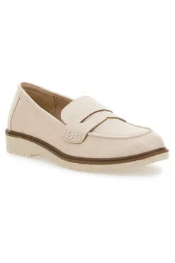 Mocassini Beige Con Bocca di Leone LE HAVRE PARIS H526826