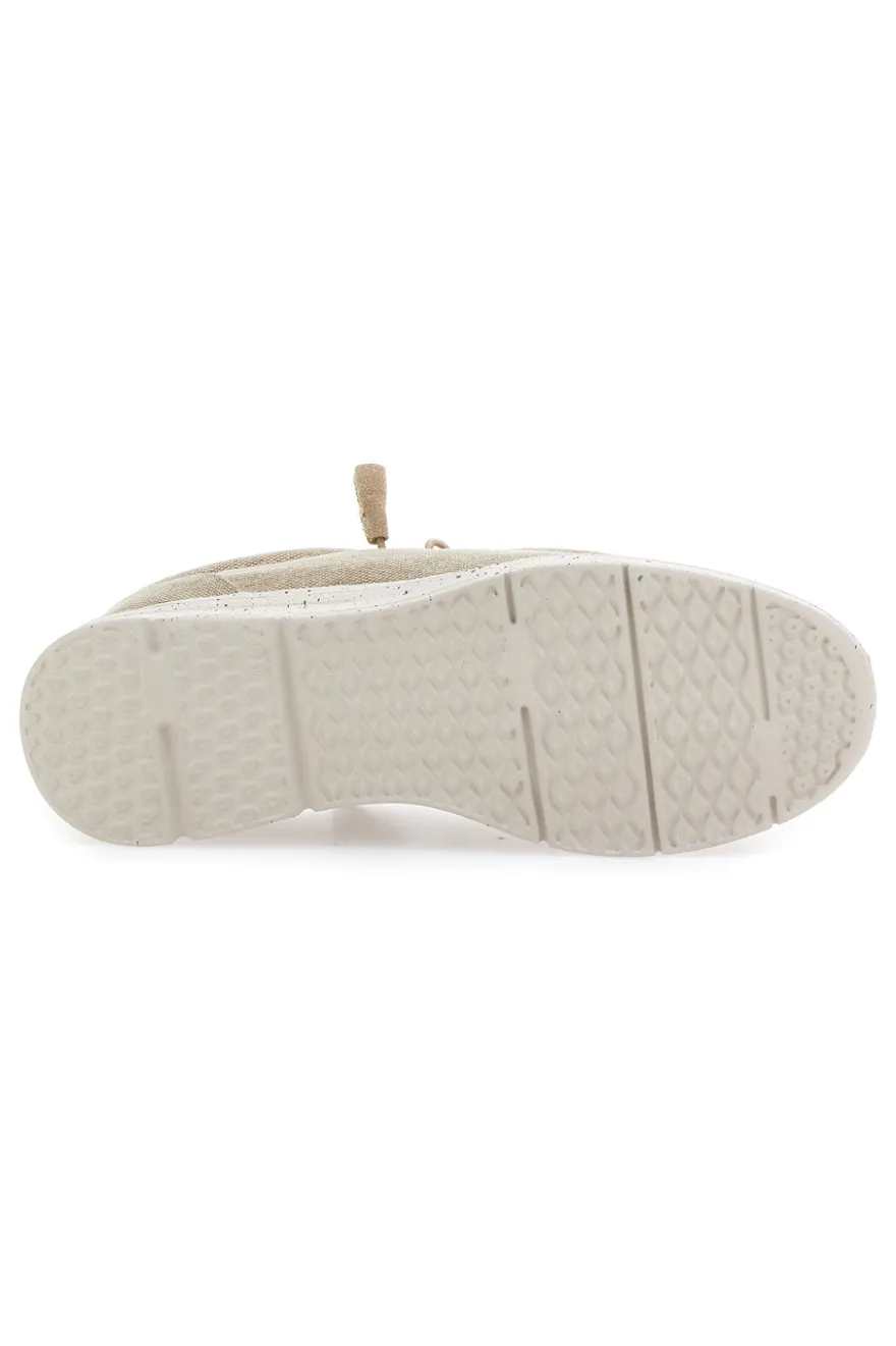 Mocassini beige con laccio elastico SEVENOAKS PK1147M