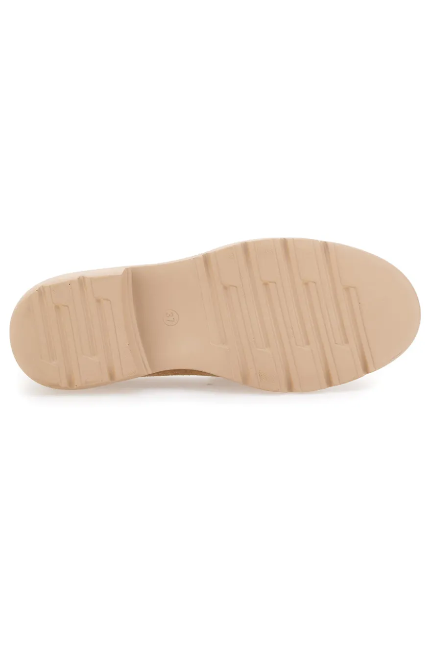 Mocassini Beige Con Morsetto Le Havre Paris 2300512