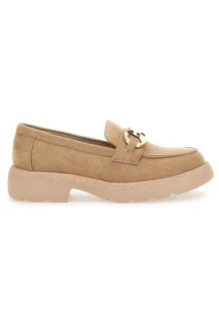 Mocassini Beige Con Morsetto Le Havre Paris 2300512