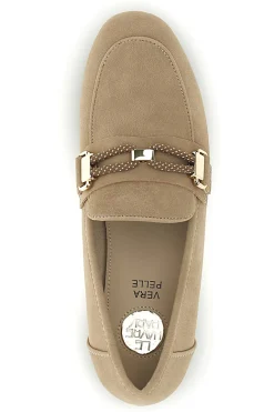 Mocassini beige con morsetto Le havre paris TW26S2300812