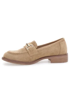 Mocassini beige con morsetto Le havre paris RQ2652