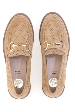 Mocassini beige con morsetto Le havre paris RQ2652