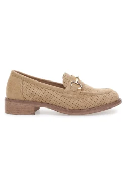 Mocassini beige con morsetto Le havre paris RQ2652