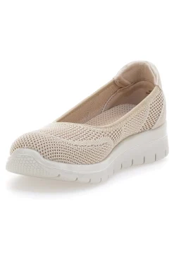Mocassini Beige con Tomaia Traspirante e Soletta Estraibile PLOCADI MD01