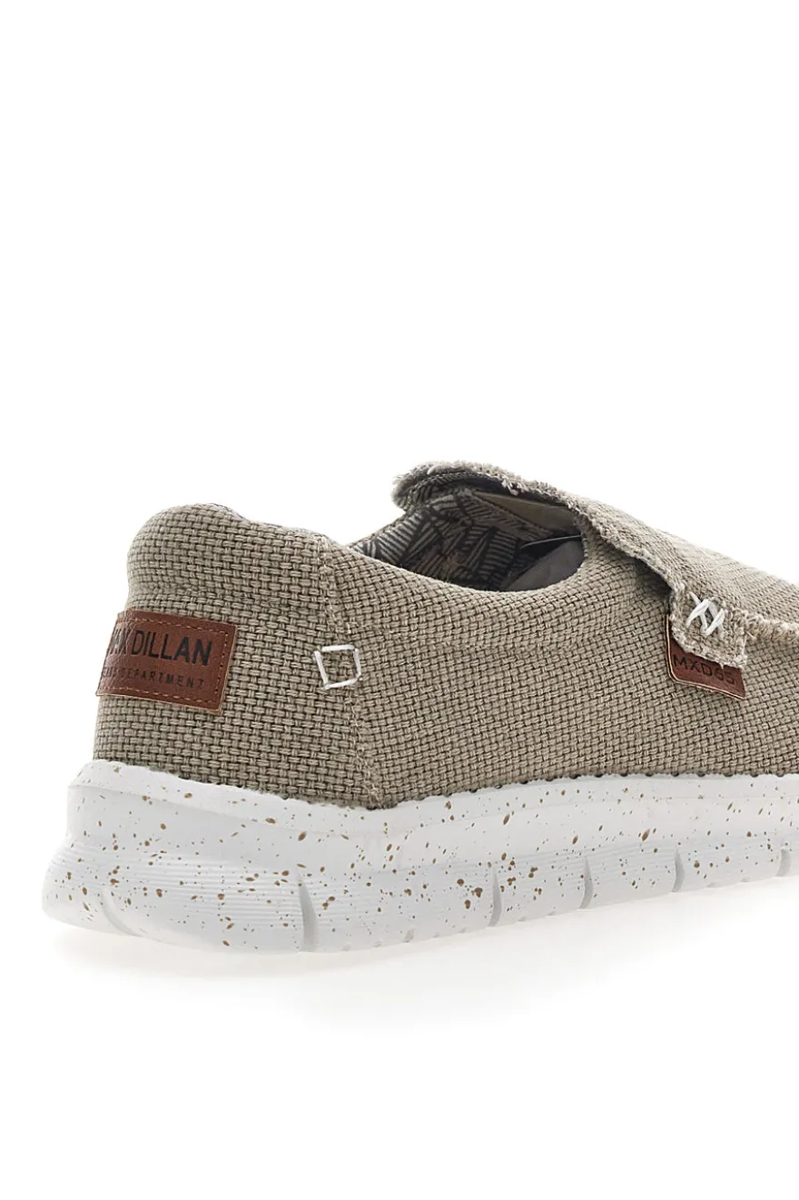 Mocassini Beige in con Suola Bianca MAX DILLAN MXM419907