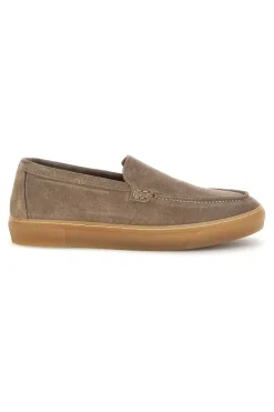 Mocassini beige in pelle Ptr 3255