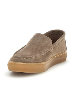 Mocassini beige in pelle Ptr 3255