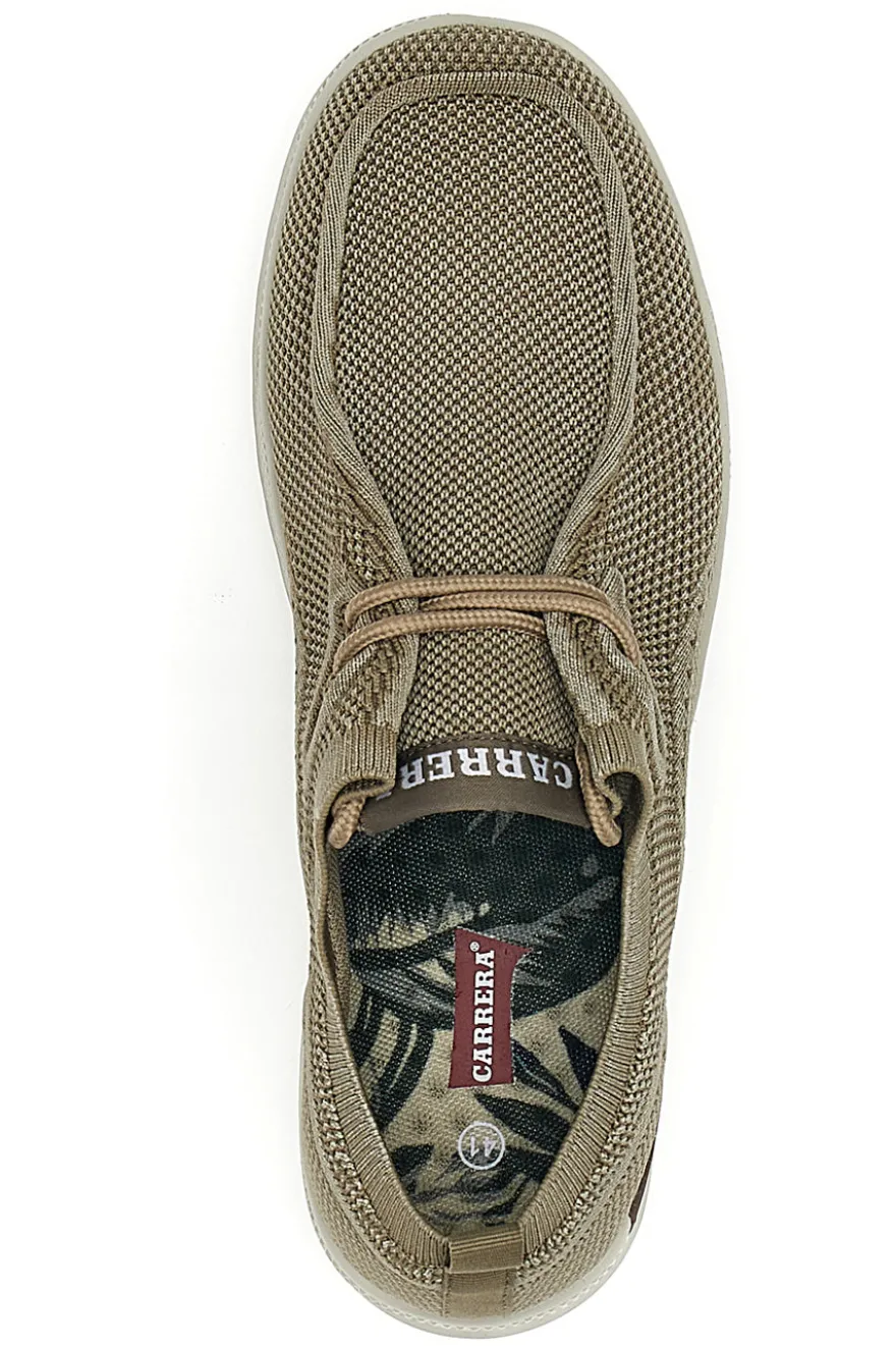Mocassini Beige In Tela Carrera CAM85109F