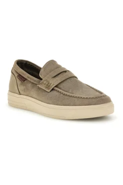 Mocassini beige in tessuto Wrangler 2026103538F