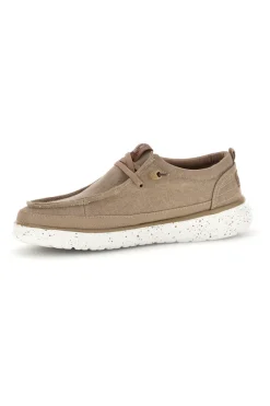 Mocassini beige in tessuto Wrangler 2026103638F