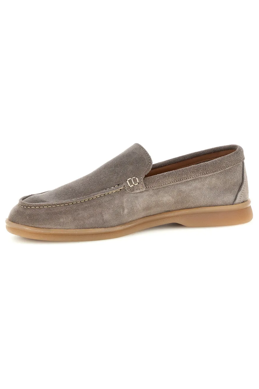 Mocassini beige in vera pelle Ptr 800