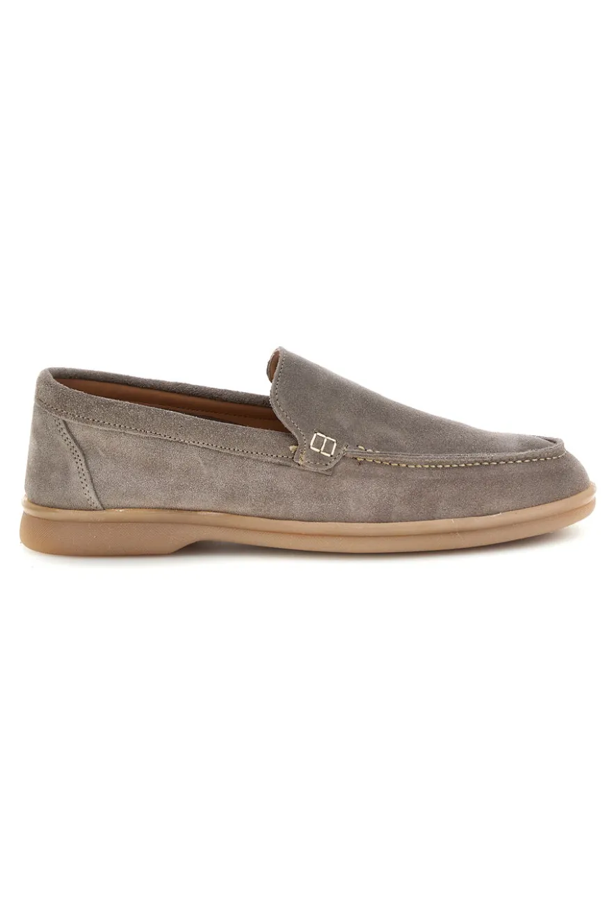 Mocassini beige in vera pelle Ptr 800