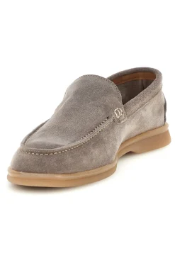Mocassini beige in vera pelle Ptr 800