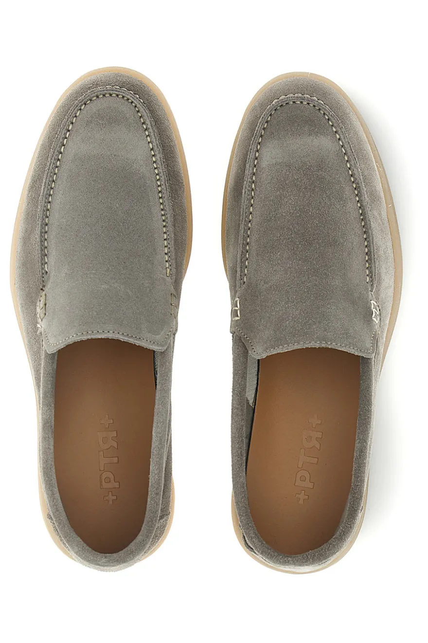 Mocassini beige in vera pelle Ptr 800