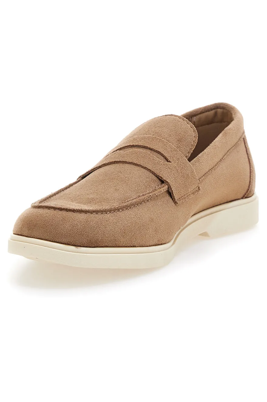 Mocassini beige linea essenziale Longford 2Y3833Y